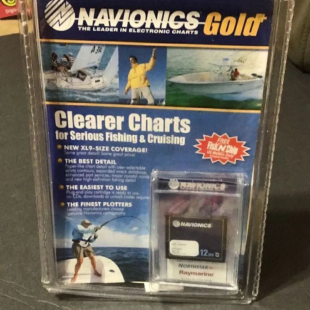Navionics gold 12 megabytes chart do dad